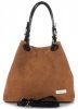 Kožené kabelka shopper bag Vittoria Gotti zrzavá V90047CH